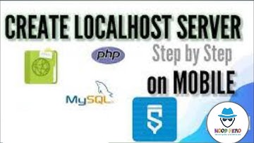 How to Setup localhost Server in Mobile | How to Create Local Host Server | @noobhero404