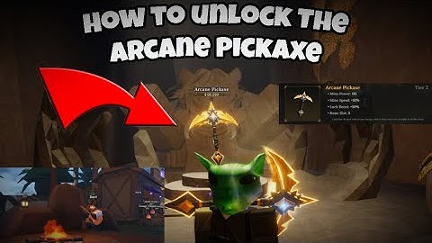 Quick Guide: How to GET the Arcane Pickaxe in The Forge Roblox