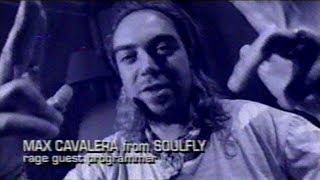 Max Cavalera guest programming Rage -  December 2002