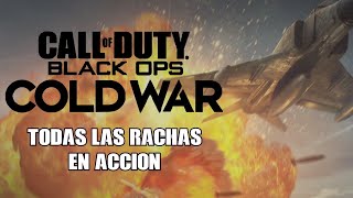 Black Ops Cold War - Todas las rachas de puntos en acción [HD]