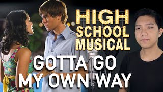 Gotta Go My Own Way (Troy Part Only - Karaoke) - High School Musical 2 chords