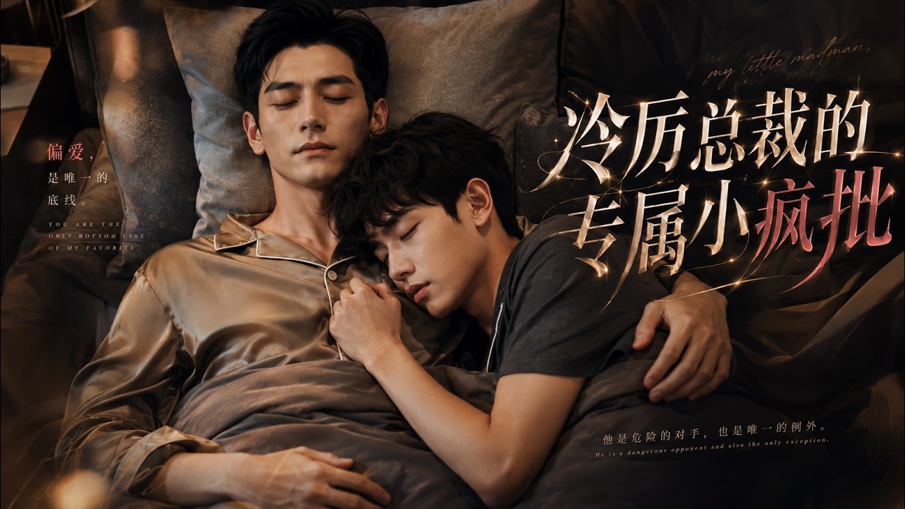 【双男主】《冷厉总裁的专属小疯批》一口气看全集❤️少年偏执暗恋疯狂纠缠，高冷霸总彻底招架不住（EP01~100 合集）# 漫剧 #双男主 #耽美 #漫剧