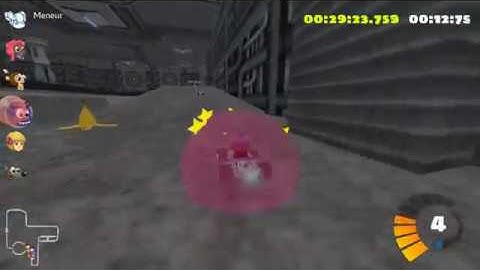 The worse Follow The Leader race ever won  - SuperTuxKart 0.9.3