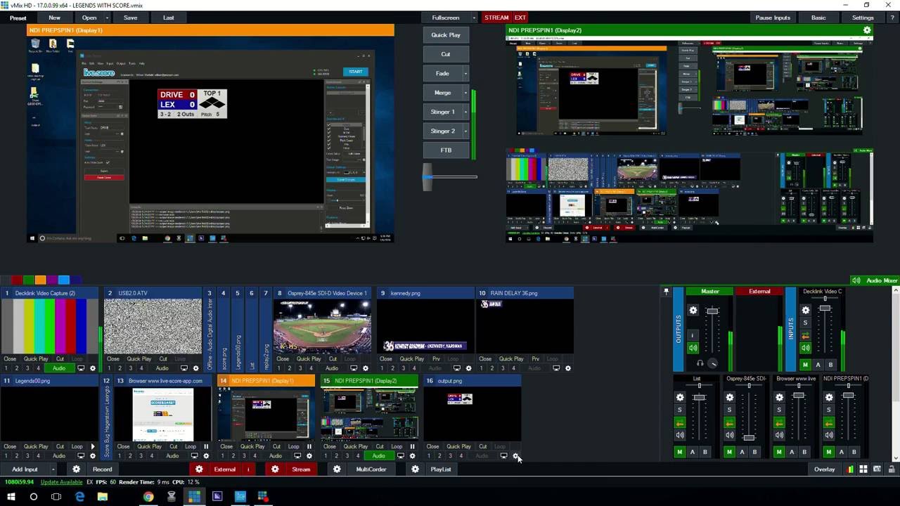 badminton software live score