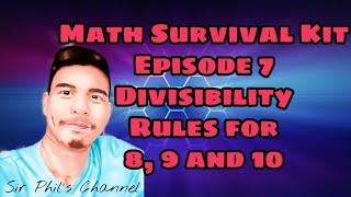 BASIC MATHS DIVISIBILITY RULES FOR 8 9 AND 10