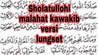 Download lagu Sholatullohi malahat kawakib versi Lungset