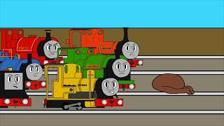 Six Little Engines And The Turkey