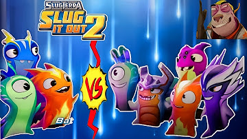 TODAY NEW VIDEO || SLUG TERRA SLUG IT OUT 2 GAME FOUR VS FOUR SLUG BEST FIGHT 100K +VIEWS TRANDING