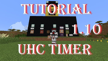Minecraft: UHC Custom Timer (No mods, no plugins) 1.10