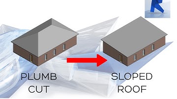 REVIT 2017 | SLOPED ROOF - CREATE A SLOPED ROOF EASY