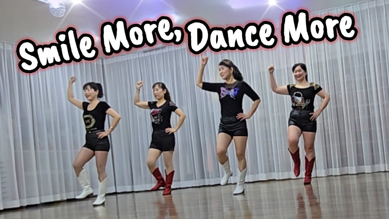 Smile More, Dance More Line Dance (Improver) - November 2025
