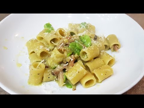 PASTA FAVE PERCORINO E GUANCIALE | FoodVlogger