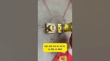 Chốt ngay! Ổ khóa mật khẩu chống trộm, không cần chìa khóa, dễ sử dụng.