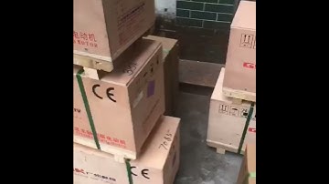 CNC controllers, AC servo motor and drivers sending to customer - Paycnc.com