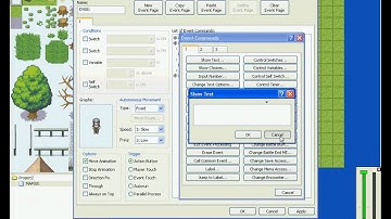 Rpg Maker XP Event Command Tutorial: Show choices