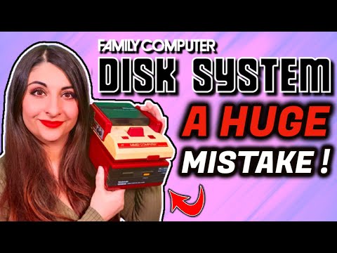 FAMICOM DISK SYSTEM  - The Story of Nintendos First Big Mistake ! - Gaming History Documentary