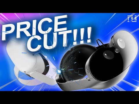 Meta QUEST 2 & Quest PRO get a CRAZY Permanent Price DROP!! Should you Wait?