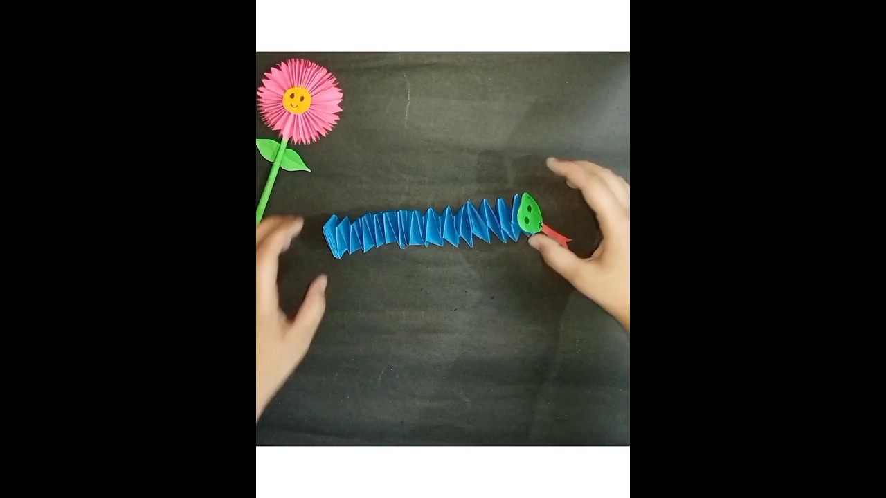 Paper snake crafts for kids Easy kids crafts 