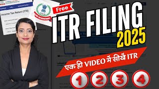 Income Tax Return filing Online 2025-26 without Late fee | ITR 1 | ITR 2| ITR 3| ITR 4