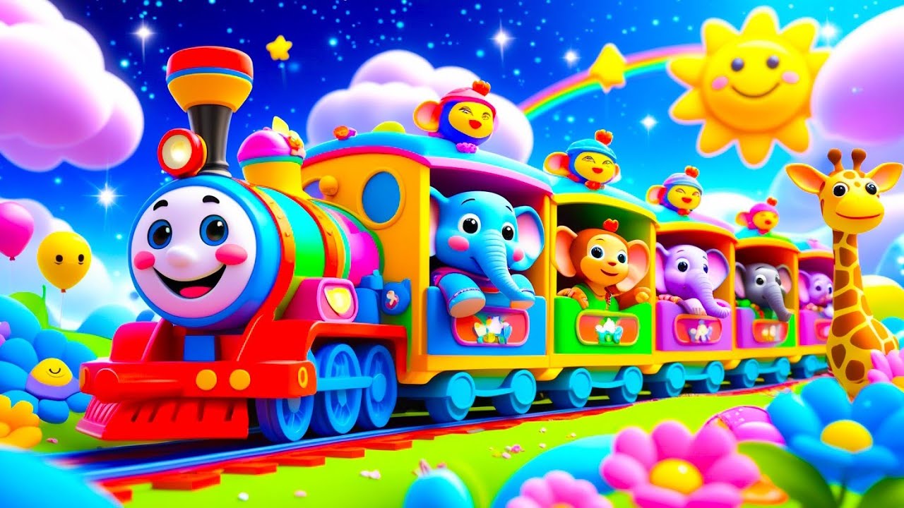 Choo Choo Train Song For Kids | Kinderfun