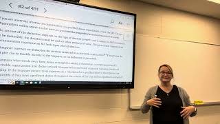 Income Tax Accounting, Fall 2024, chapter 5, LO 5-4, charitable contributions