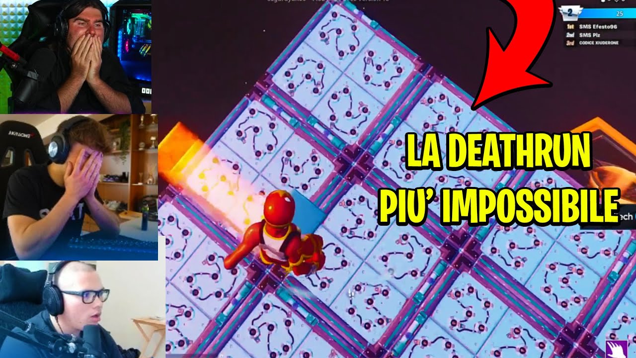 Plz Disperato in Codesta Deathrun con Efe e Xiu! (Fortnite)