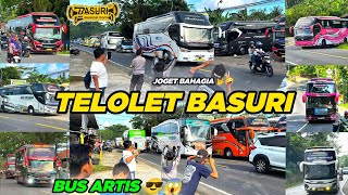 ENJOY!! COMPILATION OF TOP ARTISTS' BUS TELOLET BASURI 😍
