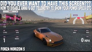 FH5 - HOW TO CHANGE ANNA TO TELEMETRY