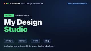 Turning ChatGPT Into My Design Studio: A Real-World Workflow