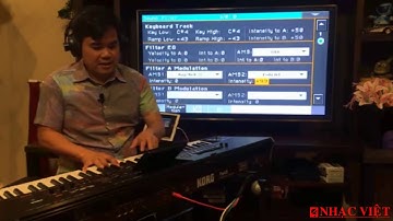 KORG PA - Hướng dẫn EDIT SOUND (Phần 5: Filter)