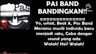 BANDINGKAN - PAS BAND   Lirik (Audio HQ)