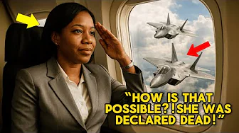 Black Woman Was Just a Passenger in 12F—Until F-22 Pilots Heard Her Call Sign And Stood In Salute