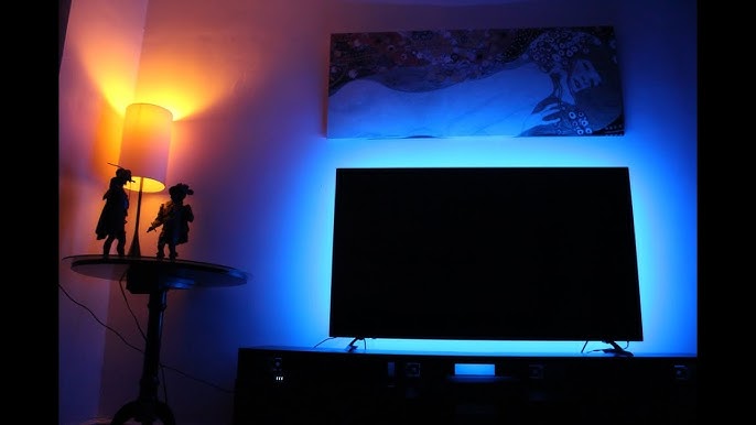 Je teste un kit LED pour la télévision #test #essai #action #led #tv #ledtv  #produits #shorts 