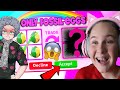 ONLY TRADING FOSSIL EGGS IN ADOPT ME!! Ruby Rube vs Granny