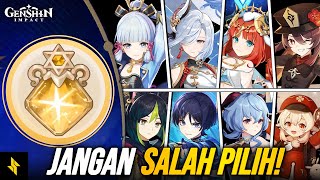 PILIHAN TERBAIK BUAT KAMU! Hadiah Constellation GRATIS Genshin Impact Indonesia