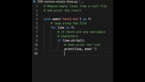 This program takes a text file and prints it to the screen skipping the lines #shorts #viral
