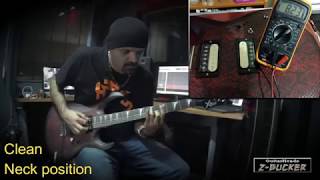 Guitarheads Z-Bucker Humbucker Pickup Demo By Victor Soto