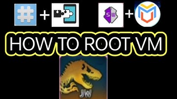 HOW TO ROOT VIRTUAL MASTER FOR GAMEGUARDIAN|#gameguardian #virtualmachines #jurassicworldthegame