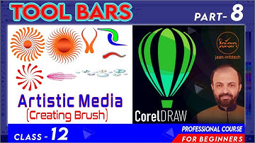 CorelDRAW 2021 Artistic Media Tutorial in Urdi/ Hindi