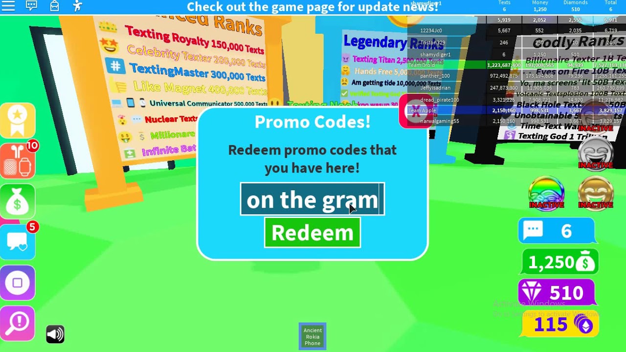 CODES FOR TEXTING SIM - YouTube