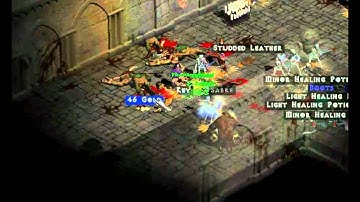 Diablo 2 LOD - Live Play Session 3 - Success at last... until the server crashed...