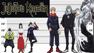 Jujutsu Kaisen Size Comparison | Character Heights