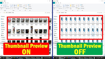3 Ways to Turn Off / On Thumbnail Previews in Windows Explorer | Computer Trick