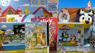Bluey Toy Collection Unboxing Review | Bluey Ultimate Lights and Sounds Playhouse