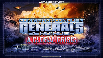 C&C Generals Zero Hour 1v1 HARD Dozer Attack (Under 5 Minutes)