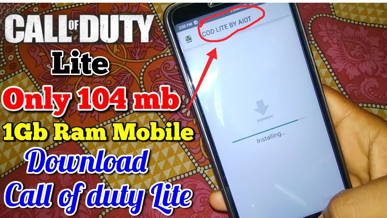 How to download call of duty LITE VERSION |à¤¹à¤¿à¤‚à¤¦à¥€ à¤®à¥‡à¤‚ ... - 