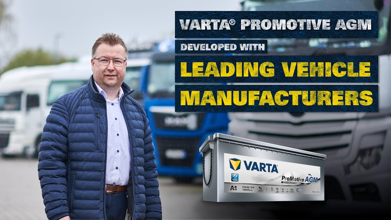 VARTA ProMotive AGM Batteries for Truck Parking Heater