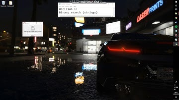 Binary search (strings)