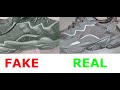 Adidas Ozweego real vs fake. How to spot counterfeit Adidas Ozweego Adiprene sneakers