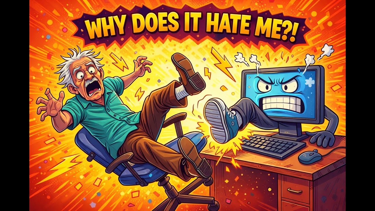 The Computer Keeps Kicking Me Out - YouTube
